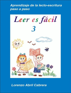 LEER ES FACIL 3 APRENDIZAJE LECTOESCRITURA