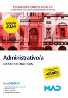 ADMINISTRATIVO/A  SUPUESTOS   AYUNTAMIENTOS, DIPUTACIONES/CORP. LOCALES